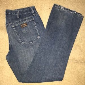 Wrangler pants in fair condition. 35x34